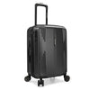 Traveler's Choice Harbor 22" Carry On Hardcase Luggage (Black)