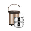 Thermos 6.0L Stainless Steel Shuttle Chef + 6.0L Stainless Steel Inner Pot Bundle Set (TCRA-6000+KOB-600I)