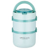 SONG-CHO 2-Tier SUS316 Lunch Box Tingkat (TG316) - Light Green