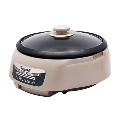 Toyomi 0.8L Electric Rice Cooker & Warmer with Stainless Steel