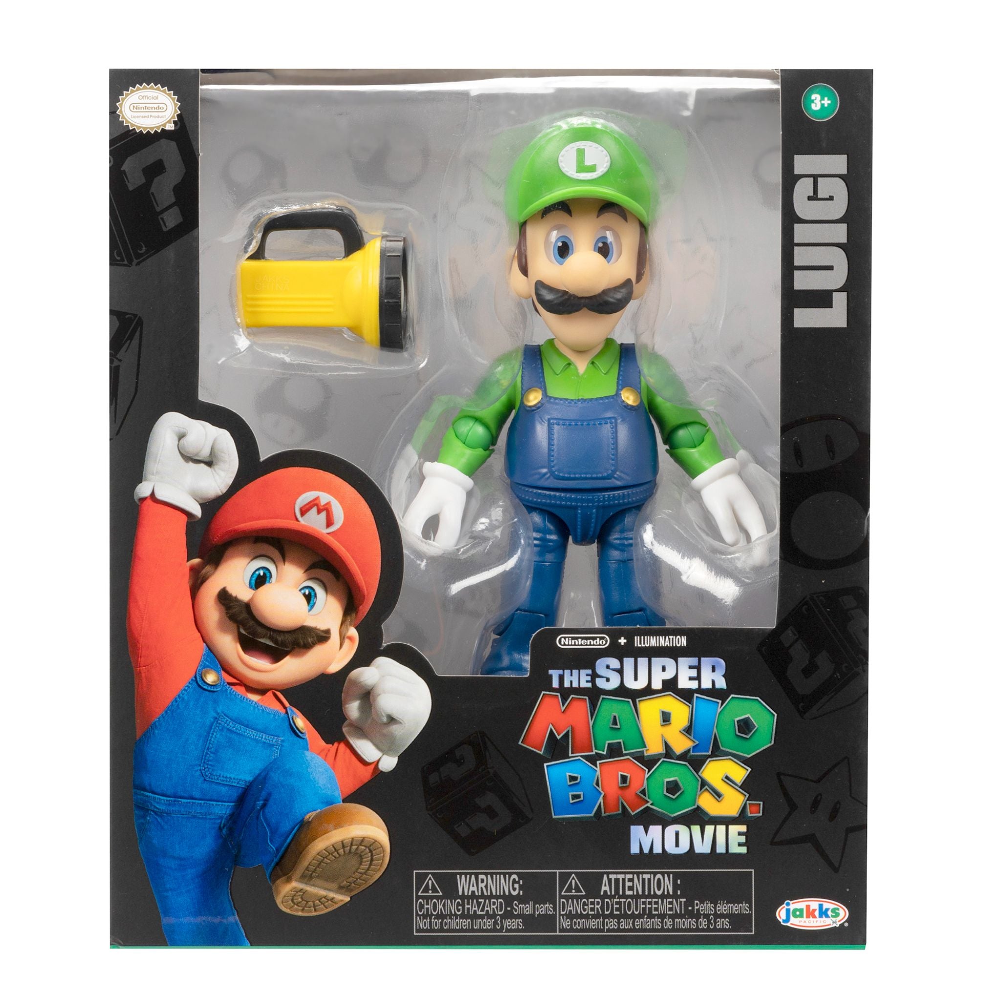 Super Mario Bros. Movie 5" (13cm) Luigi Figure - Wave 1 (US-417174-L)