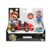 Super Mario Bros. Movie 2.5" Figure with Pull Back Racer - Mario (US-417214-M)