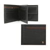 bradFORD Multi Card Slot Leather Wallet - Black