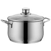 WMF Diadem plus 20cm High Casserole with Glass Lid (WMF-0734216040P)