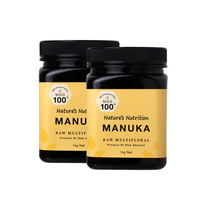 Nature’s Nutrition Manuka MGO 100+ (1kg X 2)