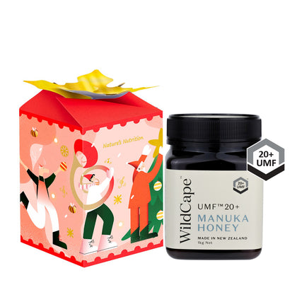 Wildcape Manuka Honey UMF20+ 1 kg In Chritmas Box