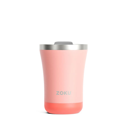 Zoku 18oz Stainless Steel Powder Coated Bottle Coral