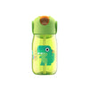 Zoku Dino Flip Straw Water Bottle 400ml