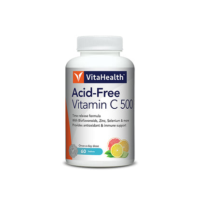 VitaHealth® Acid-Free Vitamin C500 60s