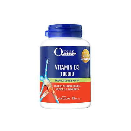 Ocean Health Vitamin D3 1000IU 60s